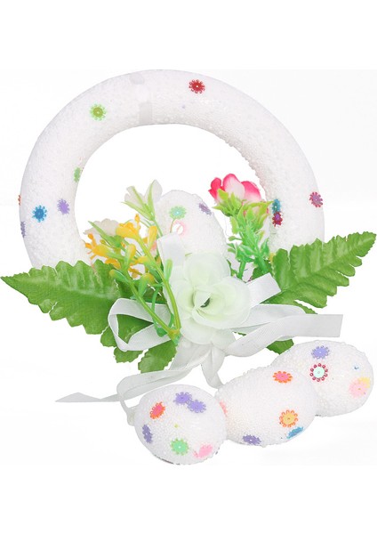 4 件复活节彩蛋装饰花环，适合家庭幼儿园装饰品 (Yurt Dışından)