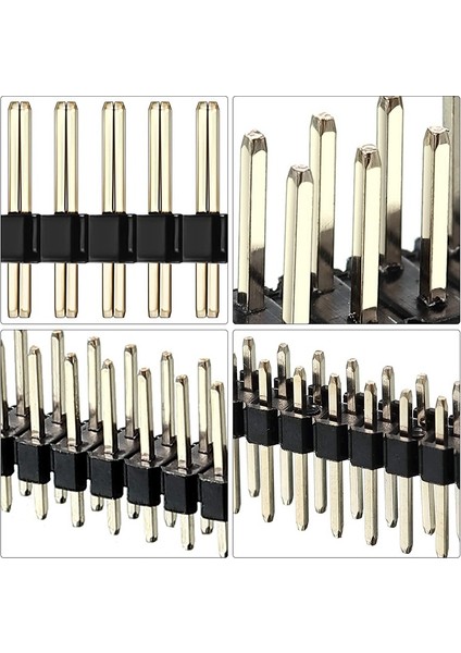 20 Adet Ayrılabilir 0,1 Inç 2 x 20-Pin Şerit Çift Erkek Başlık (Yurt Dışından) modelleri