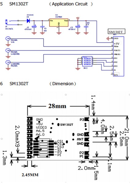 1/1.2/1.3ghz Video Vtx Verici 3.3-5V Fpv Uzun Menzilli Rc Drone Için (Yurt Dışından) indirimleri