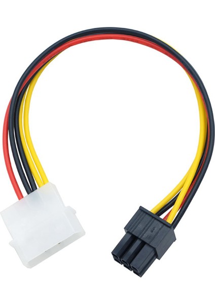 10 Adet 4 Pin'den 6 Pin'e Güç Kablosu Konnektörü Güç Kablosu Adaptör Kablosu (Yurt Dışından) modelleri