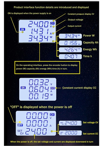 Cnc Dc Buck Boost Dönüştürücü Ayarlanabilir Düzenlenmiş Güç 35W Modülü (Yurt Dışından)