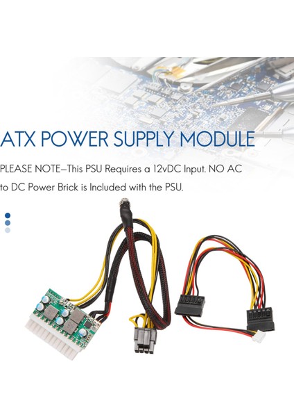 Dc 12V Giriş 24PIN Pico Atx 150W Anahtar Psu Itx Güç Kaynağı Modülü (Yurt Dışından)