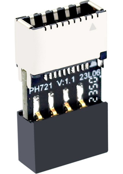 Anakart Usb2.0 9pin - Type-E Dişi Adaptör Usb2.0 Genişletme Kartı (Yurt Dışından)