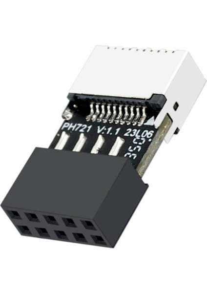 Anakart Usb2.0 9pin - Type-E Dişi Adaptör Usb2.0 Genişletme Kartı (Yurt Dışından) fiyatları