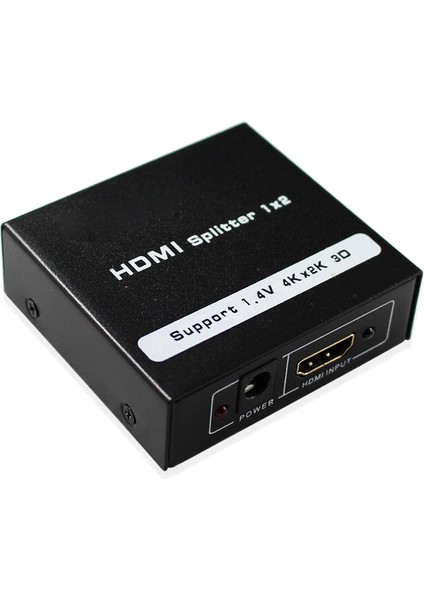 Full Hd HDMI Ayırıcı 1 Giriş 2 Çıkış Tekrarlayıcı 3D 1080P 4K Anahtar Kutusu 1x2 (Yurt Dışından)