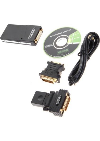 Windows Için Harici Grafik Video Bağdaştırıcısı USB 2.0 - Dvı/vga/hdmı (Yurt Dışından)