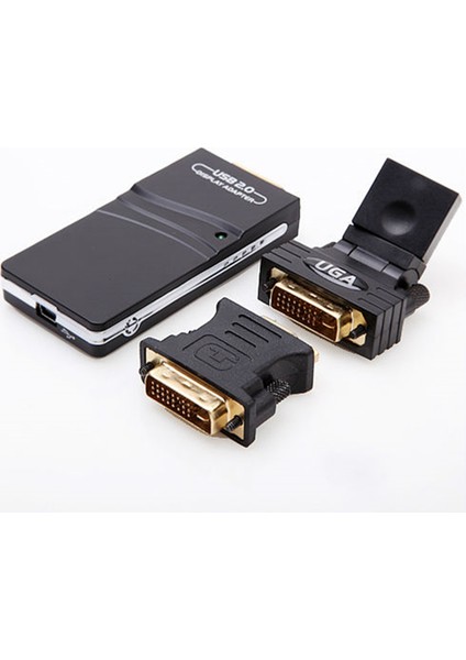 Windows Için Harici Grafik Video Bağdaştırıcısı USB 2.0 - Dvı/vga/hdmı (Yurt Dışından)