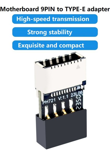 Anakart Usb2.0 9pin - Type-E Dişi Adaptör Usb2.0 Genişletme Kartı (Yurt Dışından) fırsatları