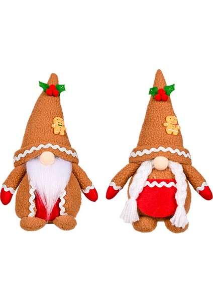 Noel Peluş Örgü Yüzsüz Noel Baba Hediye Süsleri Kadın (Yurt Dışından) fiyatları