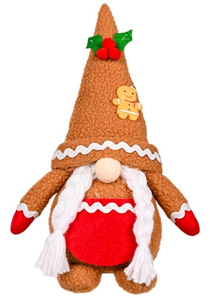 Noel Peluş Örgü Yüzsüz Noel Baba Hediye Süsleri Kadın (Yurt Dışından) modelleri