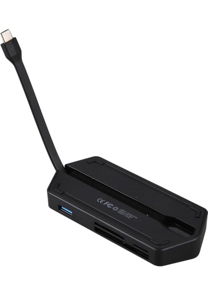 Type-C Dönüştürücü HDMI VGA Hepsi Bir Arada Kart Okuyucu Pd Şarj Genişletici (Yurt Dışından)