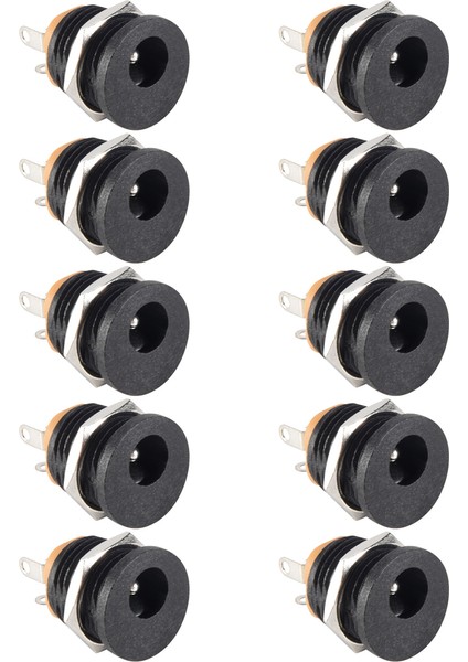10 Adet 3-Terminal Lehimleme 2.1mm x 5.5mm Dişi Güç Jakı Dc Soketi (Yurt Dışından) modelleri
