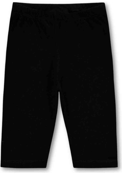 Kız Çocuk Likralı Penye Siyah-Beyaz Dizüstü Tayt 4lü Set fiyatları