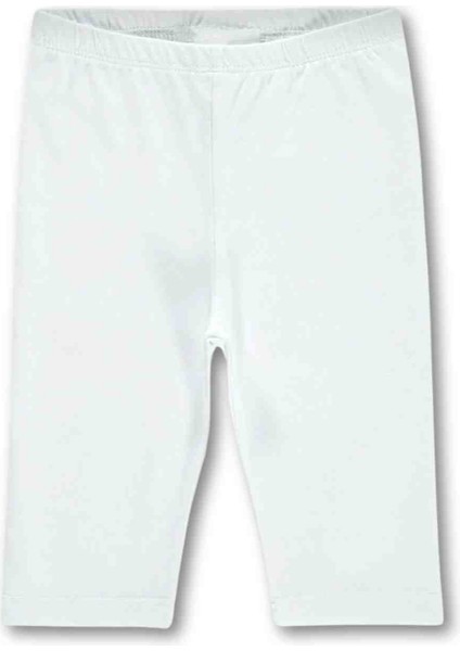 Kız Çocuk Likralı Penye Siyah-Beyaz Dizüstü Tayt 4lü Set modelleri