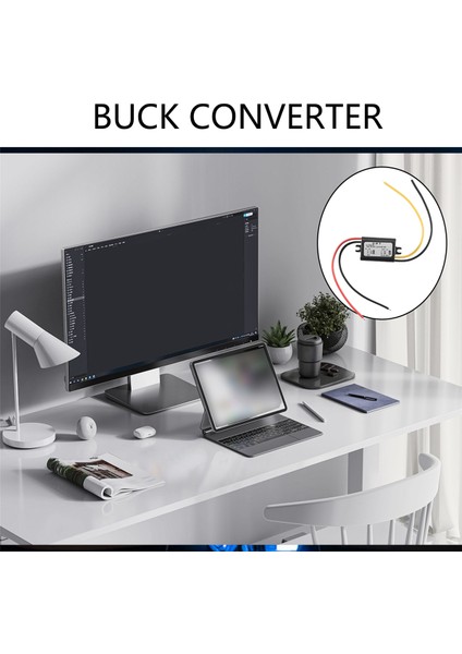12V Ila 9V Dc-Dc Buck Dönüştürücü Modülü Güç Voltaj Regülatörü (Yurt Dışından)