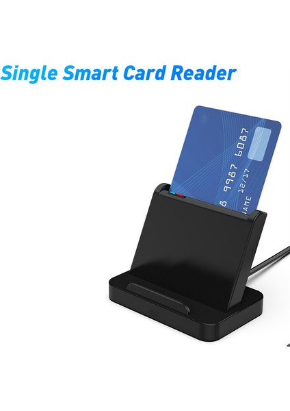 Akıllı Kart Okuyucu USB Cac Ic Atm Akıllı Kart Okuyucu Evrensel (Yurt Dışından)