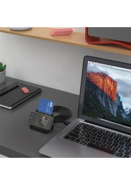 Akıllı Kart Okuyucu USB Cac Ic Atm Akıllı Kart Okuyucu Evrensel (Yurt Dışından)