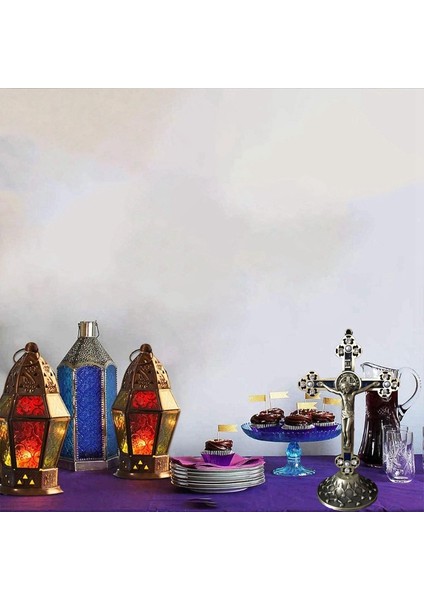 Ayaklı Haç ve Tabanı Ev ve Dini Hediyeler Için (Bakır) (Yurt Dışından)