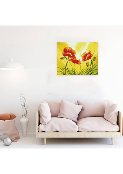 Dijital Boyama Çiçek Dıy Boyama Kitleri Tuval Yağlı Boya 40X50CM (Yurt Dışından) modelleri