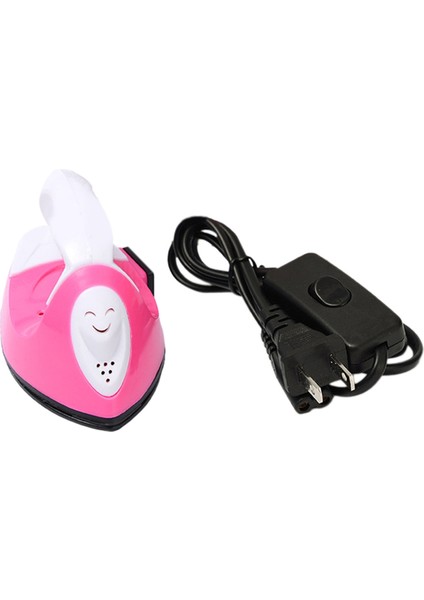El Yapımı Dıy Elektrikli Ütü, Yaratıcı Mini Ütü Abd Fişi Pembe (Yurt Dışından) indirimleri