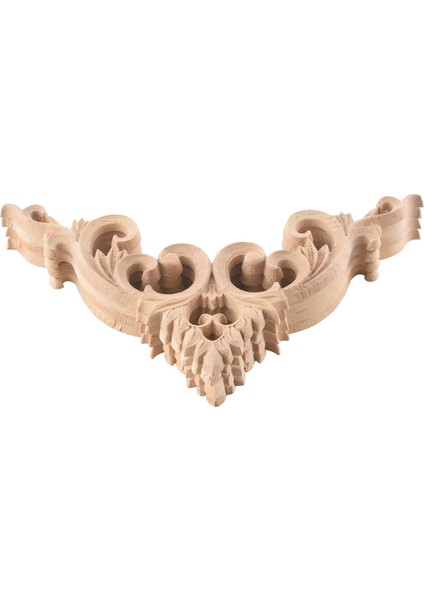 Adet/takım Ahşap Oyma Köşe Onlay Aplike Ev Dekorasyonu Için 15CM (Yurt Dışından)
