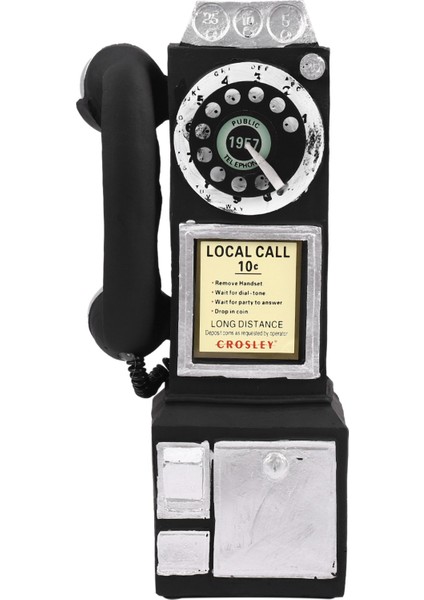 Ev Dekorasyonu Vintage Telefon Modeli Duvar Askısı El Sanatları Süslemeler (Yurt Dışından)