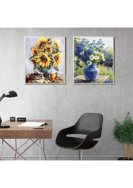 Yetişkinler Için 2 Paket Boya, Ev Dekorasyonu Için Kendin Yap Çiçek Sanatları, 16X20 Inç (Yurt Dışından) fiyatları