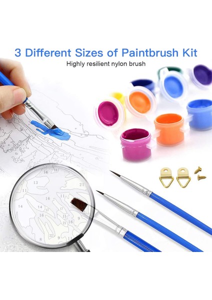 Yetişkinler Için 2 Paket Boya, Ev Dekorasyonu Için Kendin Yap Çiçek Sanatları, 16X20 Inç (Yurt Dışından) fırsatları