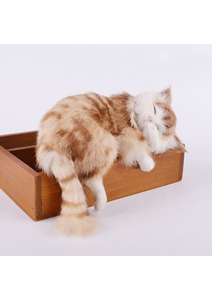 Yaratıcı Simülasyon Kedi Sevimli Terlik Yavru Kedi Bebek Oyuncakları Araba Dekor (Yurt Dışından) fiyatları