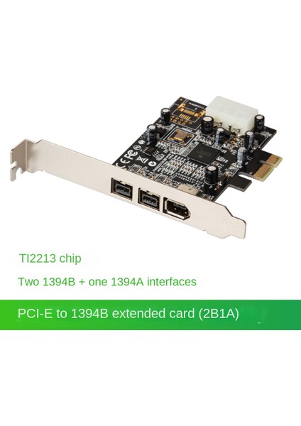 Pcı Express 3 Port Video Yakalama Kartı Tı XIO2213B Yonga Seti (Yurt Dışından)