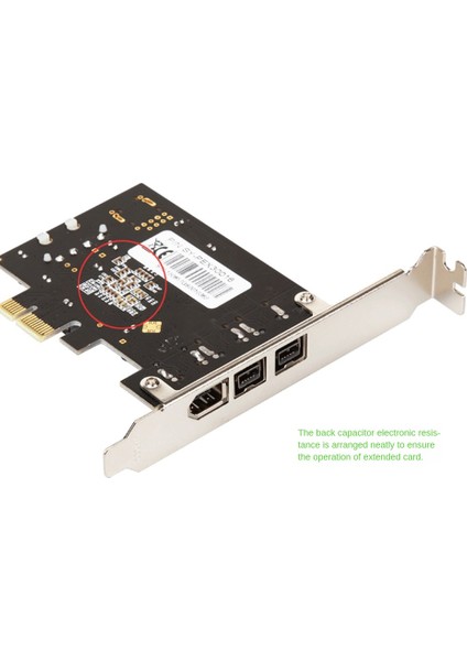 Pcı Express 3 Port Video Yakalama Kartı Tı XIO2213B Yonga Seti (Yurt Dışından)