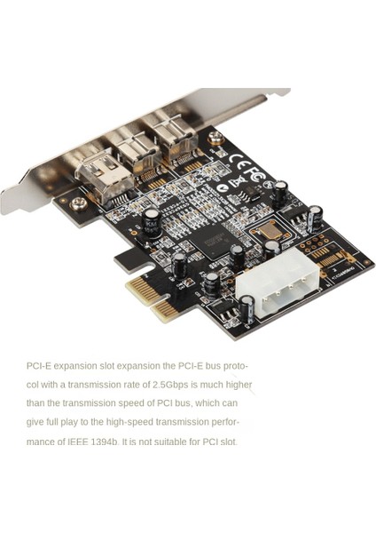 Pcı Express 3 Port Video Yakalama Kartı Tı XIO2213B Yonga Seti (Yurt Dışından)