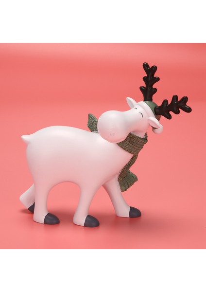 Ev Dekorasyonu Reçine Heykeli Noel Hediyesi Geyik Modern Dekorasyon (Yurt Dışından) fiyatları