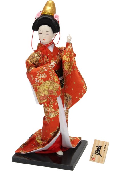 12 Inç Japon Kimono Geyşa Bebekleri Çocuklar Için HEDIYELER,Y67 (Yurt Dışından)
