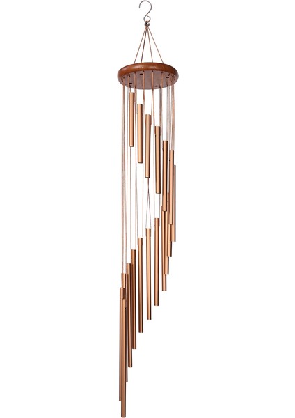 90CM 18 Tüp Rüzgar Çanları Metal Rüzgar Çanları Ev Dekorasyonu Rüzgar Çanları (Yurt Dışından) fiyatları