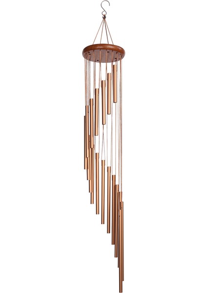 90CM 18 Tüp Rüzgar Çanları Metal Rüzgar Çanları Ev Dekorasyonu Rüzgar Çanları (Yurt Dışından) modelleri