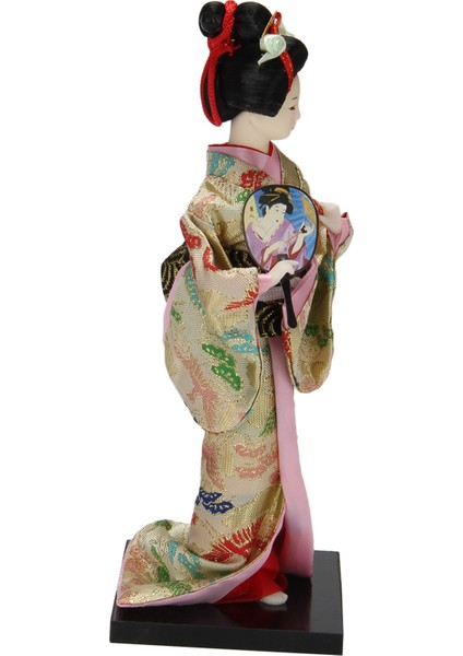 Japon Geyşa Bebekleri Kimono El Yapımı Ipek Halk Dekoru Sergileme A36 (Yurt Dışından) indirimleri