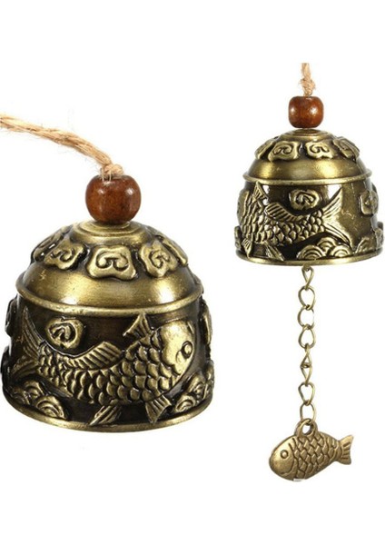Vintage Gravürlü Rüzgar Çanları Avlu Bahçe Ejderha Deseni (Yurt Dışından) fiyatları