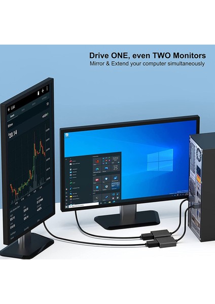 USB - HDMI Uyumlu Adaptör - 3.0/2.0 Çoklu Monitör Kablosu (Yurt Dışından) indirimleri