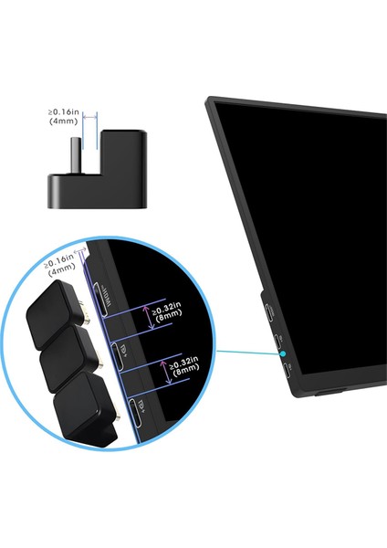 Adet 180 Derece 4K 60Hz Adaptör U Şekilli Mini HDMI Uyumlu Genişletici (Yurt Dışından) fiyatları