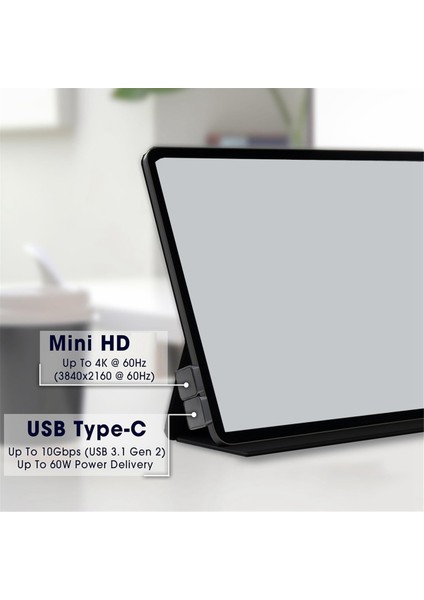 Adet 180 Derece 4K 60Hz Adaptör U Şekilli Mini HDMI Uyumlu Genişletici (Yurt Dışından) modelleri