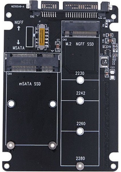 M.2 Ngff Ssd'den Sata 3.0 Adaptör Kartı ve Usb3.0 Kolay Sürücü Kablosu (Yurt Dışından)