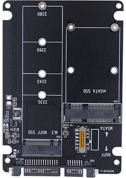 M.2 Ngff Ssd'den Sata 3.0 Adaptör Kartı ve Usb3.0 Kolay Sürücü Kablosu (Yurt Dışından)