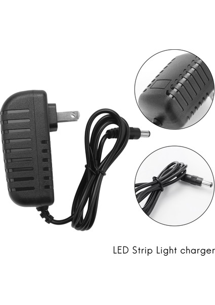 Ac/dc 12V2A24W Güç Kaynağı Adaptörü Transformatör 5050 3528 Abd Fişi Için (Yurt Dışından)
