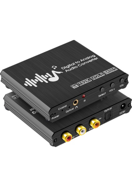 Uzaktan Kumandalı Dijitalden Analoga Ses Dönüştürücü, 192KHZ Dac Dönüştürücü (Yurt Dışından) fiyatları