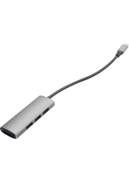 4'ü 1 Arada Type-C - USB 3.0+3x USB 2.0 Yerleştirme Istasyonu Hub Adaptörü, TC41 (Yurt Dışından)