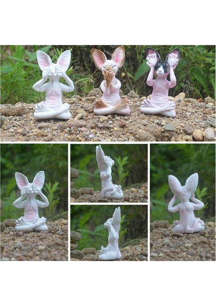 Meditasyon Kedi Heykeli Koleksiyonluk Figürler Minyatür Ev Dekoru (Yurt Dışından) fırsatları