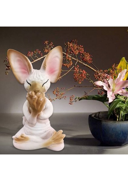 Meditasyon Kedi Heykeli Koleksiyonluk Figürler Minyatür Ev Dekoru (Yurt Dışından) indirimleri