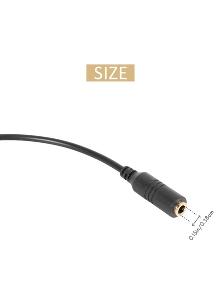 Adet Telefon Adaptörü Rj9 Ila 3.5 Dişi Adaptör Dönüştürücü Kablo (Yurt Dışından)