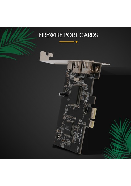 1394 Firewire Kartı, Pcıe 3 Port 1394A Pcı Express'ten Harici Ieee'ye (Yurt Dışından)